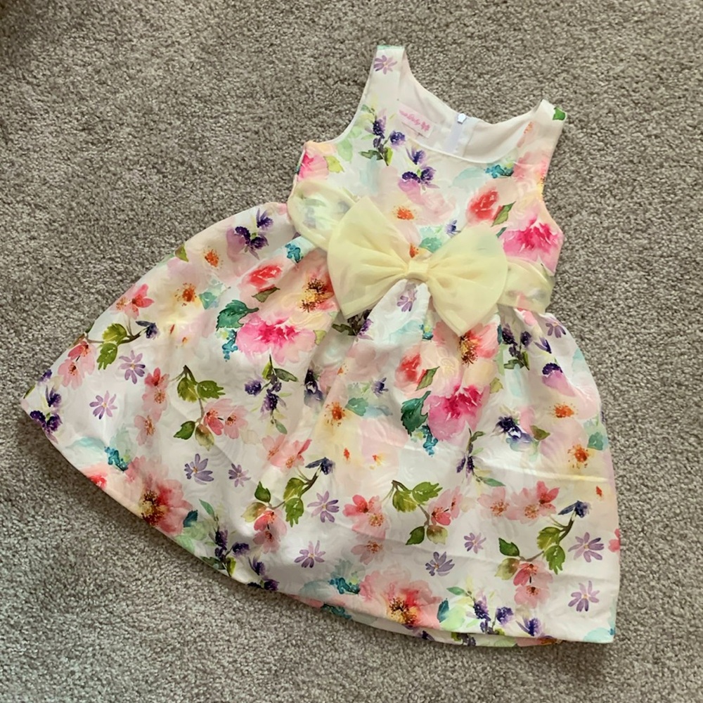 Toddler Floral Formal Dress